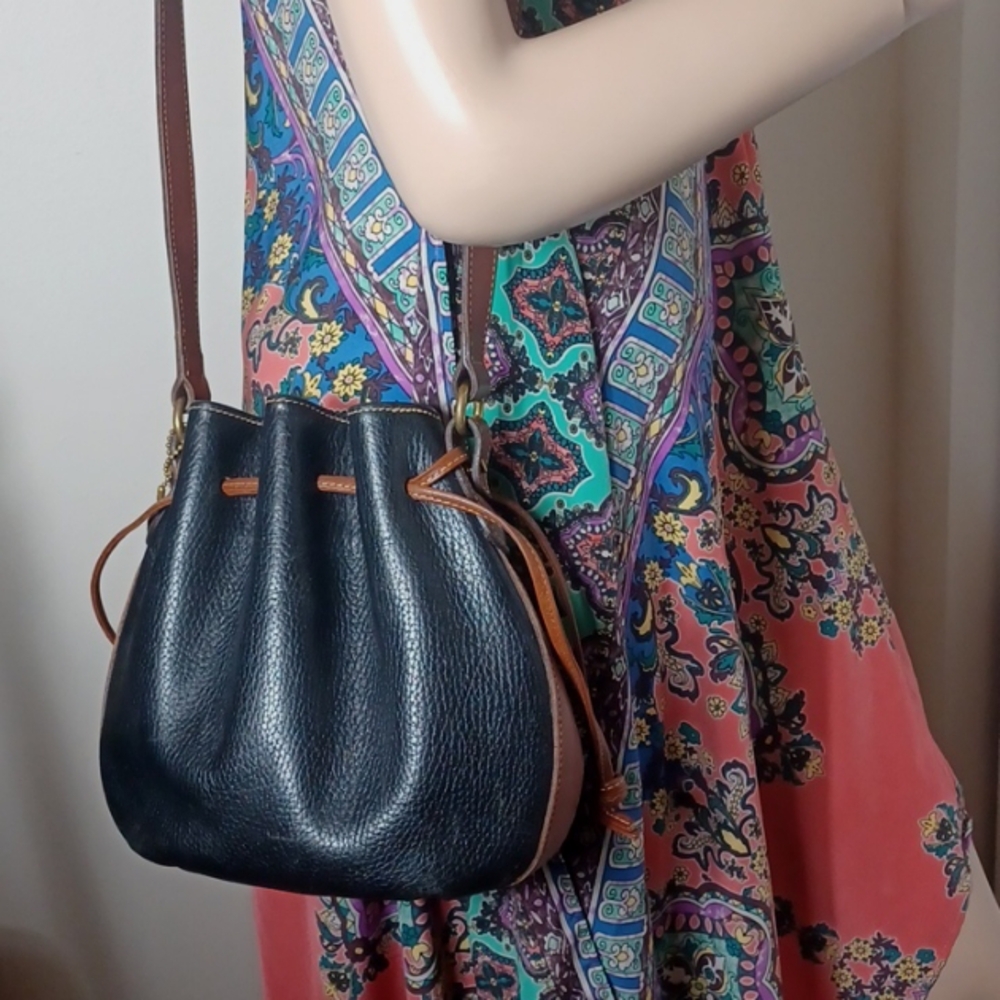 RARE VINTAGE COACH SHERIDAN MARIETTA DRAWSTRING BAG